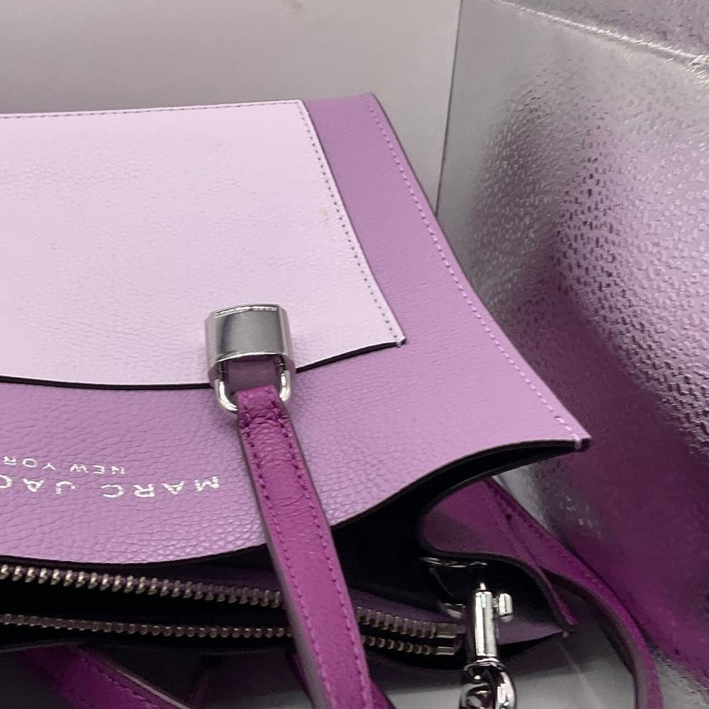 023 - Marc Jacobs Pink and Lavender Handbag - Picture 6 of 11